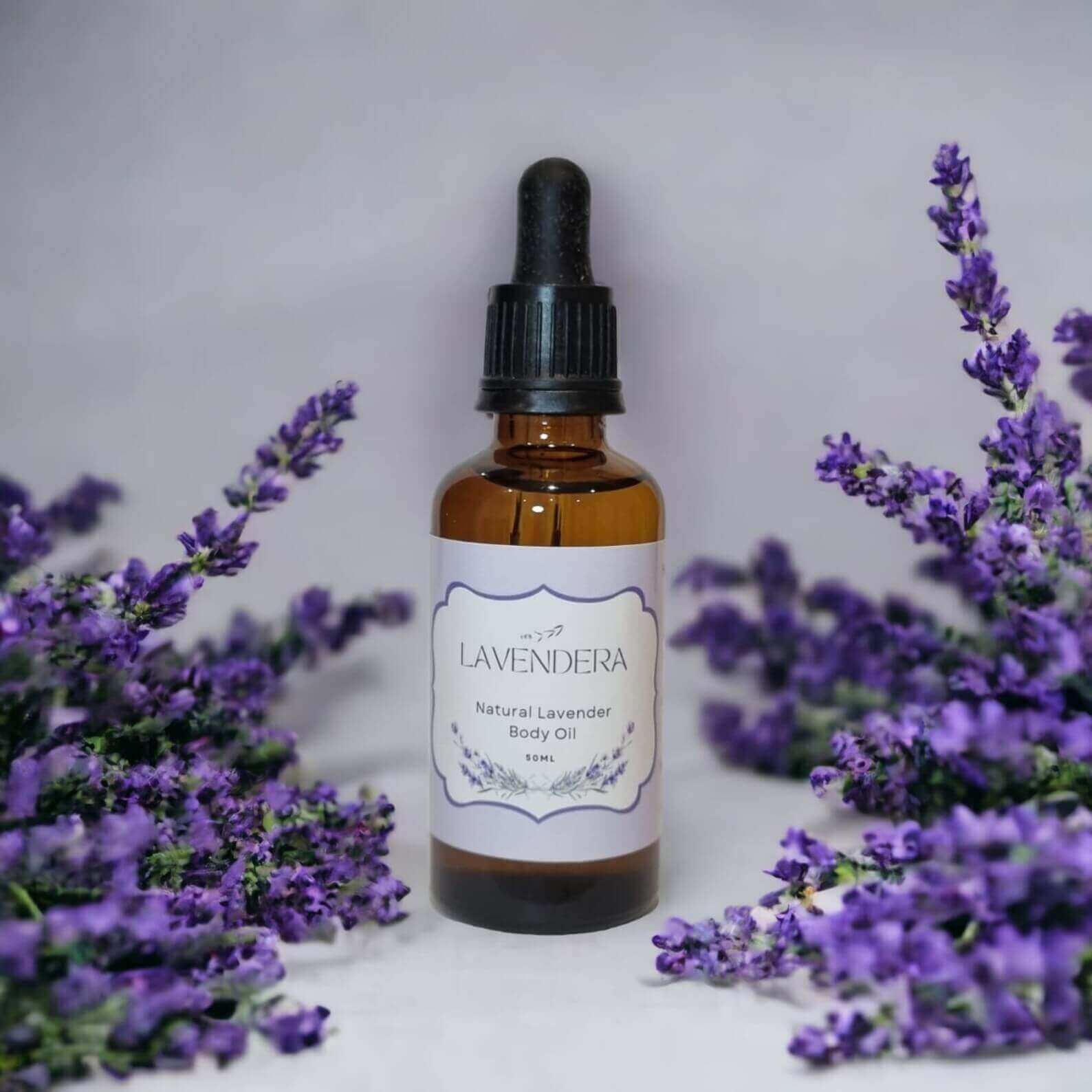 Lavender seed body oil