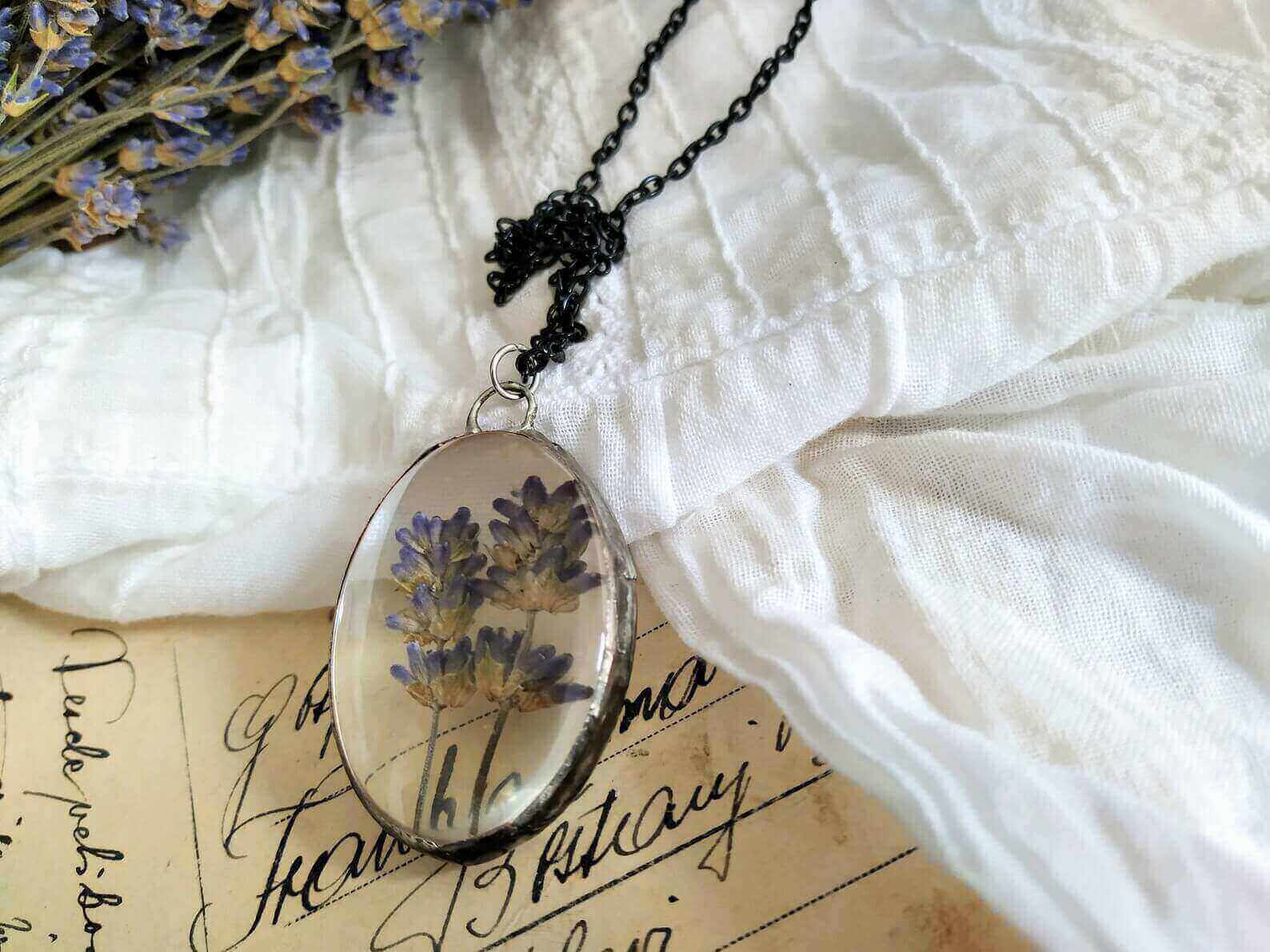 Lavender necklace