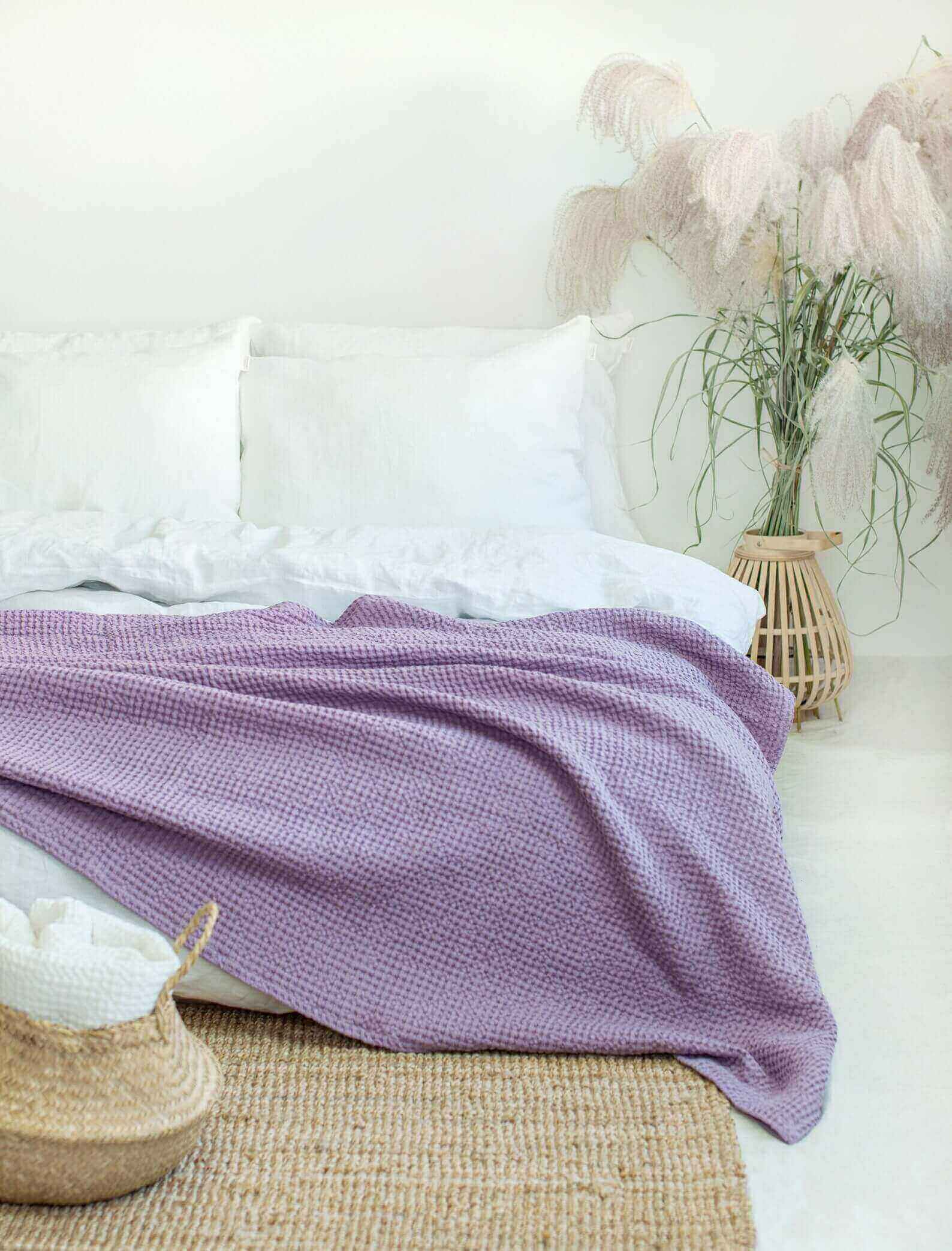 Lavender coverlet